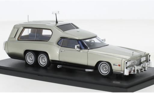 Modelauto Cadillac Eldorado concept Sbarro TAG Function Car metallic beige 1978 1/43 AutoCult