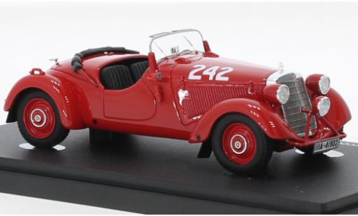 Modelauto Mercedes 170 Roadster VS Gel&Atilde;&curren;ndesportroadster rood 1938 1/43 AutoCult