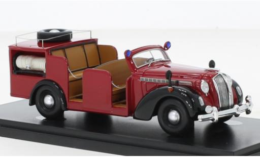 Modelauto Opel Admiral Vorkrieg brandweer 1938 1/43 AutoCult