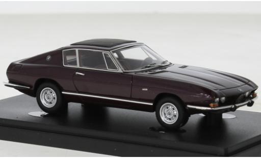 Modelauto Bmw 2800 gts frua Autocult/Avenue 43 metallic rood 1969 1/43 AutoCult
