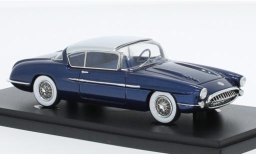 Modelauto Chevrolet Corvette concept Autocult/Avenue 43 Impala XP-101 metallic blauw fonc&Atilde;&copy;/d 1956 1/43 AutoCult