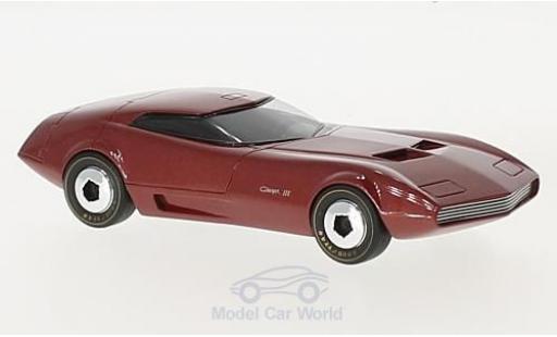Modelauto Dodge Charger 1968 III metallic rood 1/43 AutoCult