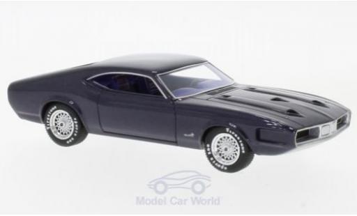 Modelauto Ford Mustang Concept Milano metallic paars 1/43 AutoCult