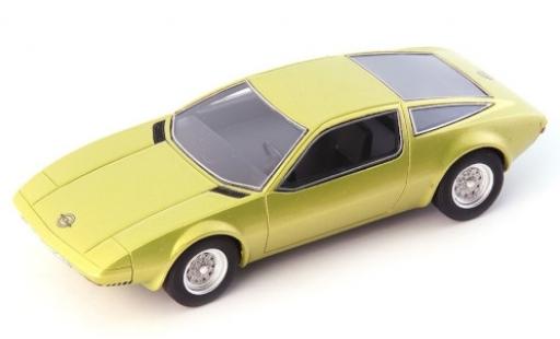 Modelauto Opel GT GT/W Concept /W (Geneve ) metallic geel 1975 1/43 AutoCult