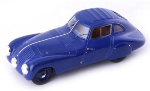 Modelauto Bmw 328 stromlinie -Versuchswagen blauw 1937 1/43 AutoCult