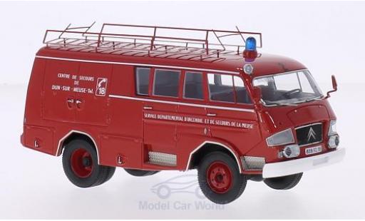 Modelauto Citroen C3 pompiers 50 Belphegor Guinard Centre de Secours de Dun-Sur-Meuse 1966 Brandweer (F) 1/43 AutoCult