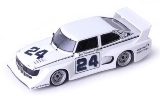 Modelauto Saab 900 Super Saloon Turbo No.24 Scandinavian Special Cup 1985 L.Kinnunen 1/43 AutoCult