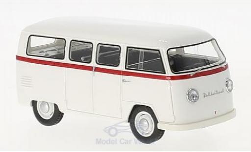 Modelauto Volkswagen T1 A Palten Diesel wit/rood 1954 1/43 AutoCult