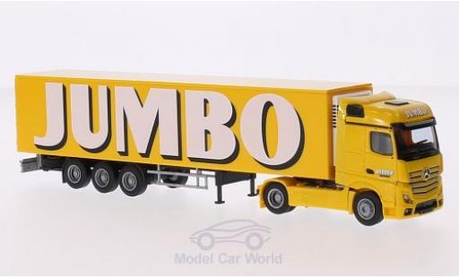 Modelauto Mercedes Actros Bigspace 2 Big./Aerop. Jumbo/Redder K&Atilde;&frac14;hl-KSZ 1/87 AWM