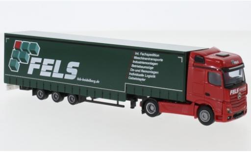 Modelauto Mercedes Actros Bigspace 5 /Aerop. Fels Jumbo-camion avec bache 1/87 AWM