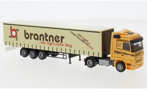 Modelauto Mercedes Actros Base LH/Aerop. Brantner G-KSZ 1/87 AWM