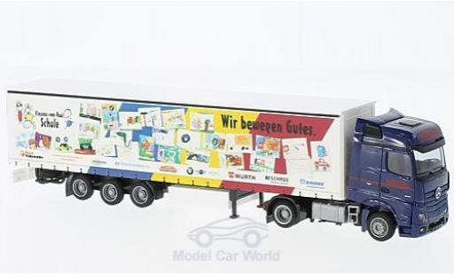 Modelauto Mercedes Actros Bigspace 2 Big./Aerop. Marschall Mega-G-KSZ 1/87 AWM