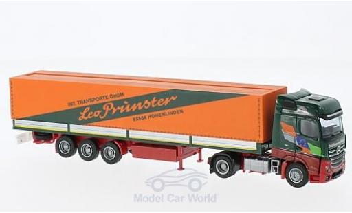 Modelauto Mercedes Actros Bigspace 2 Big./Aerop. Pr&Atilde;&frac14;nster Pr-SZ 1/87 AWM