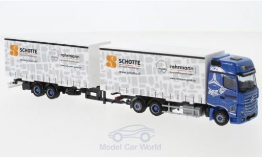 Modelauto Mercedes Actros Gigaspace 2 Konermann G-WkTaHZ 1/87 AWM