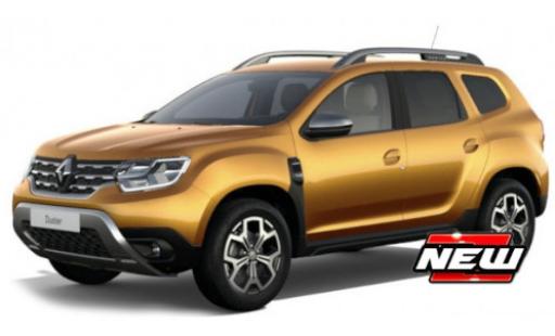 Modelauto Dacia Duster SUV oranje 2021 1/43 Burago