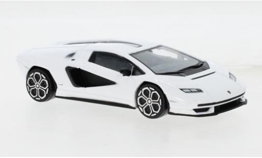 Modelauto Lamborghini Countach LPI 800-4 wit 1/24 Burago