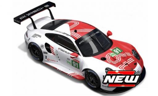 Modelauto Porsche 911 RSR No.91 24h Le Mans 2020 1/43 Burago