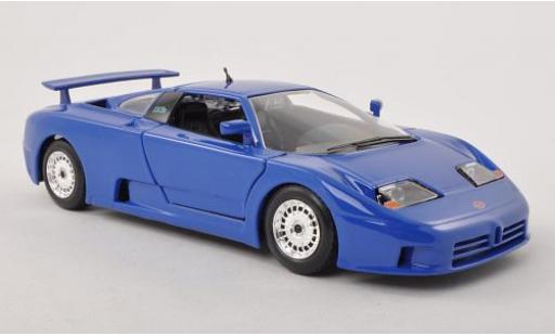 Modelauto Bugatti EB110 GT EB 110 blauw 1/24 Burago