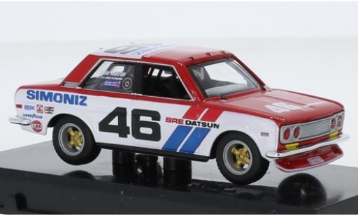 Modelauto Datsun 510 BRE No.46 Simoniz J.Morton 1/43 Burago