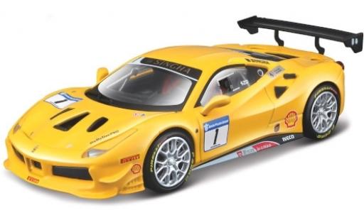 Modelauto Ferrari 488 Challenge No.1 1/43 Burago