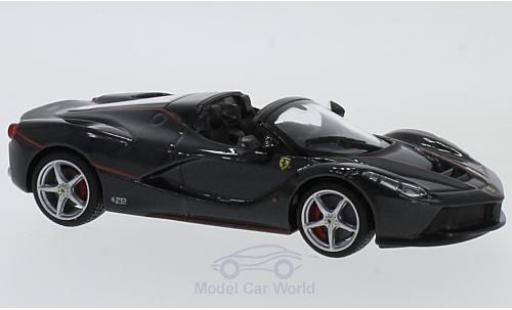 Modelauto Ferrari LaFerrari Aperta zwart 1/43 Burago