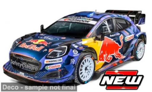 Modelauto Ford Fiesta WRC Bburago 2025 M-Sport World Rally Team 1/43 Burago