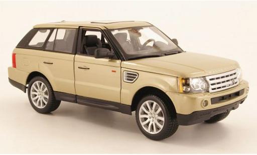 Modelauto Land Rover Range Rover Base Sport gold sans Vitrine 1/18 Burago
