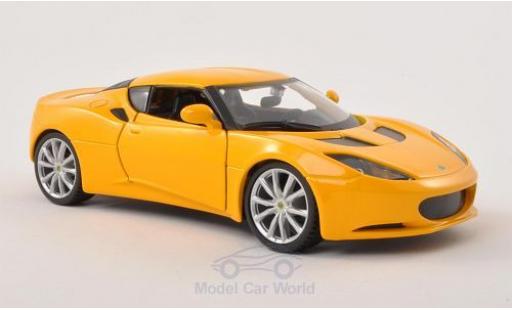 Modelauto Lotus Evora S IPS geel 1/24 Burago