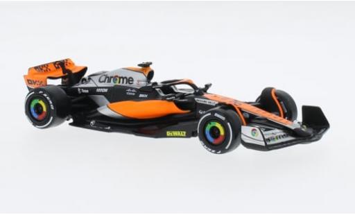 Modelauto McLaren F1 MCL60 Bburago No.81 Team formule 1 2023 1/43 Burago