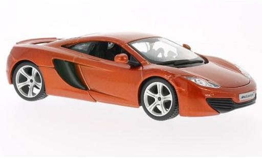 Modelauto McLaren MP4-12C Base oranje 1/24 Burago