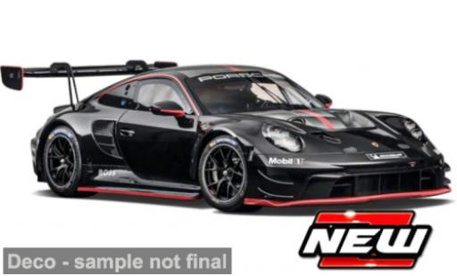 Modelauto Porsche 911 GT3 R Bburago zwart/rood 2023 1/43 Burago