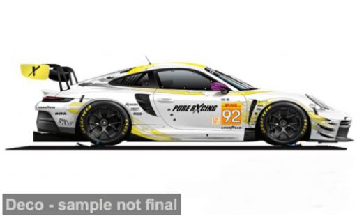 Modelauto Porsche 911 GT3 R Bburago Team Manthey #92 1/24 Burago