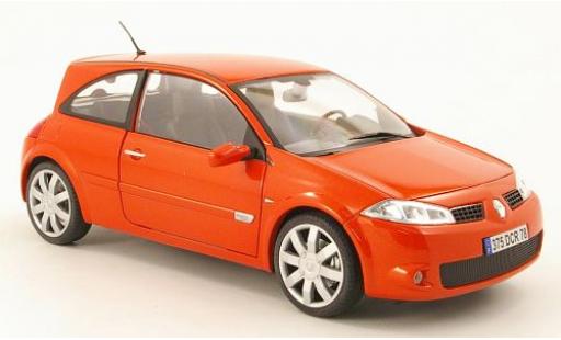 Modelauto Renault Megane RS metallic rood sans Vitrine 1/18 Burago