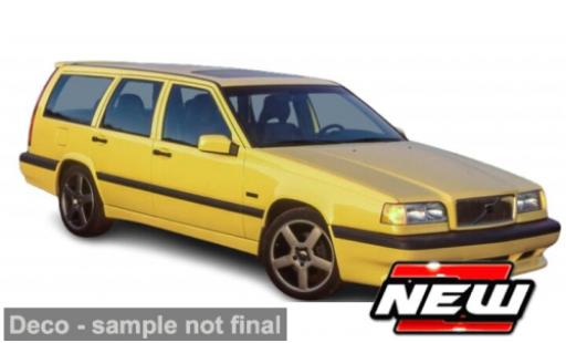 Modelauto Volvo 850 T5-R Bburago T-5 Estate geel 1/24 Burago