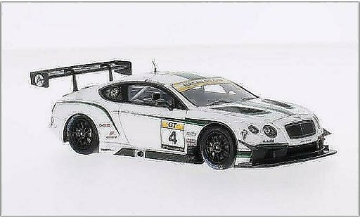 Bentley Continental course 1/43 Spark GT3 RHD No.4 Absolute Racing GT Cup GP Macau 2014 modelauto