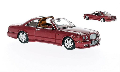 Bentley Continental sc 1/43 Minichamps rood LHD 1996 modelauto