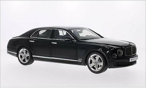 Bentley Mulsanne Speed 1/18 Kyosho metallic antraciet 2014 modelauto