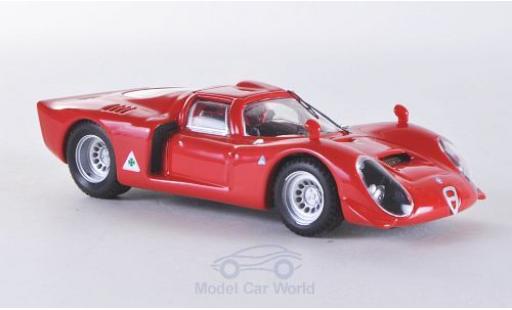 Modelauto Alfa Romeo 33.2 prototipo rood 1/43 Best