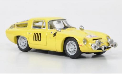 Modelauto Alfa Romeo Giulia TZ1 No.100 Tour de Corse 1963 Masoero/Maurin 1/43 Best
