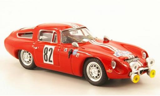 Modelauto Alfa Romeo Giulia TZ1 No.82 Montpellier 1965 1/43 Best