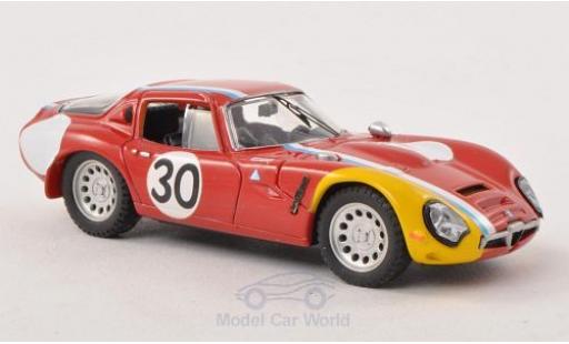 Modelauto Alfa Romeo Giulia TZ2 No.30 Spa 1967 Trosch/Pilette 1/43 Best
