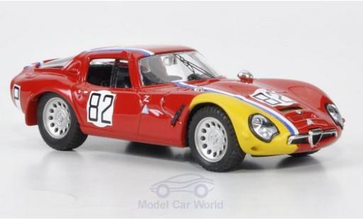 Modelauto Alfa Romeo Giulia TZ2 No.82 N&Atilde;&frac14;rburgring 1967 1/43 Best