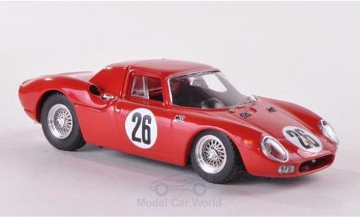 Modelauto Ferrari 250 P LM No.26 1000km Paris 1966 Parkes 1/43 Best