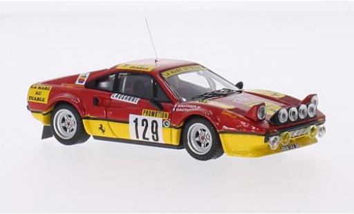 Modelauto Ferrari 308 GTB Gr.4 No.129 Rally Monte Carlo 1983 D.Gauthier/F.Gauthier 1/43 Best