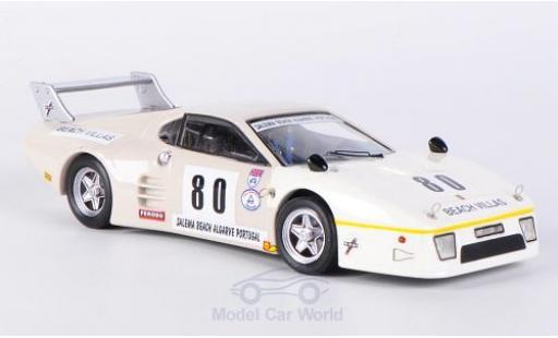 Modelauto Ferrari 512 BB LM No.80 Silverstone 1982 Phillips/Jones 1/43 Best