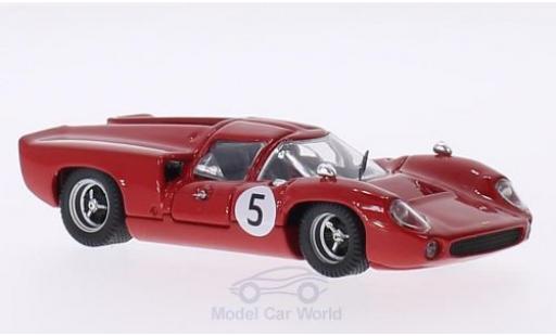 Modelauto Lola T70 1967 Coupe RHD No.5 GP Zweden Y.Rosqvist 1/43 Best