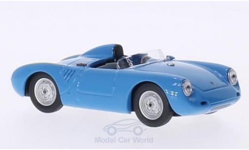 Modelauto Porsche 550 1957 RS blauw 1/43 Best