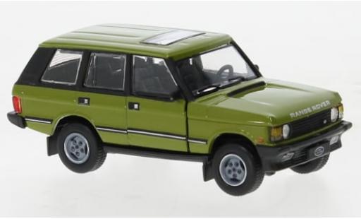 Modelauto Land Rover Range Rover Classic LSE olijfgroen 1992 1/64 BM Creations