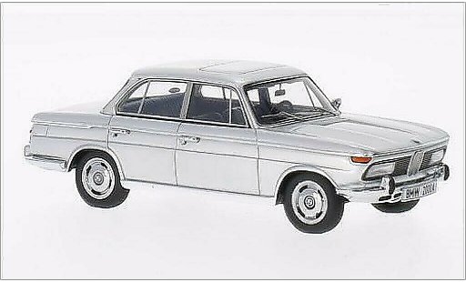 Bmw 2000 a 1/43 Minichamps grijs 1962 modelauto