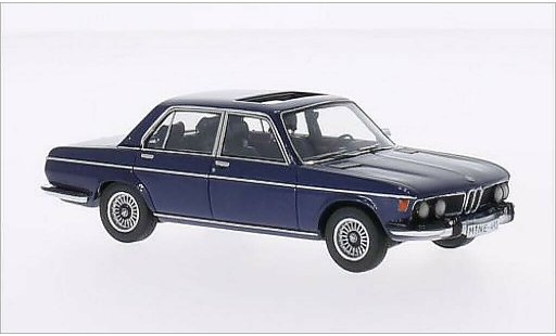 Bmw 3.0 berline 1/43 Neo S (E3) metallic blauw 1969 modelauto